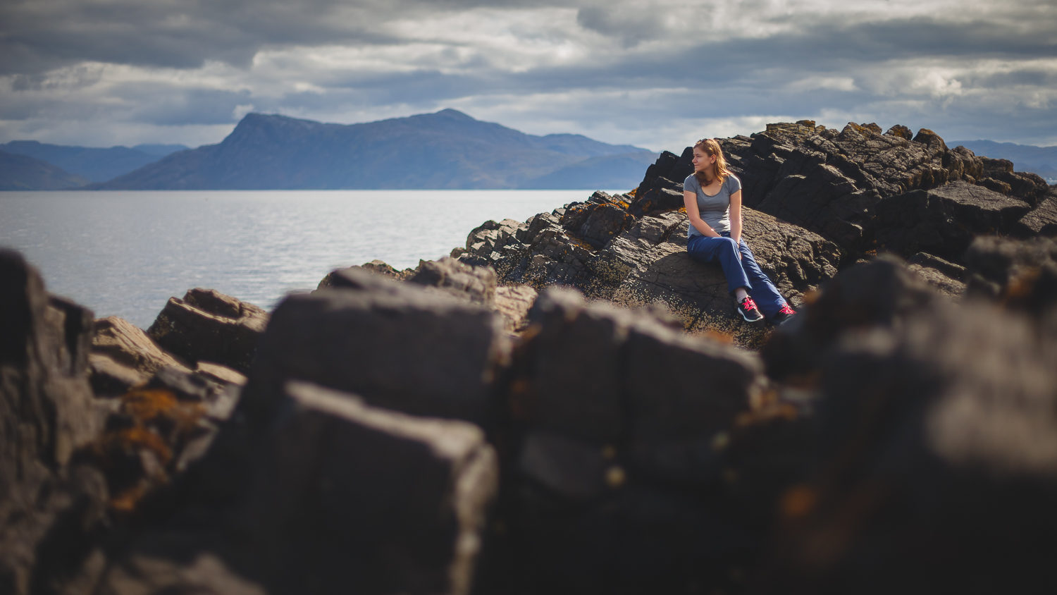 Denisa Skotsko Isle Of Skye Portret More | Portréty | Roman Kozák
